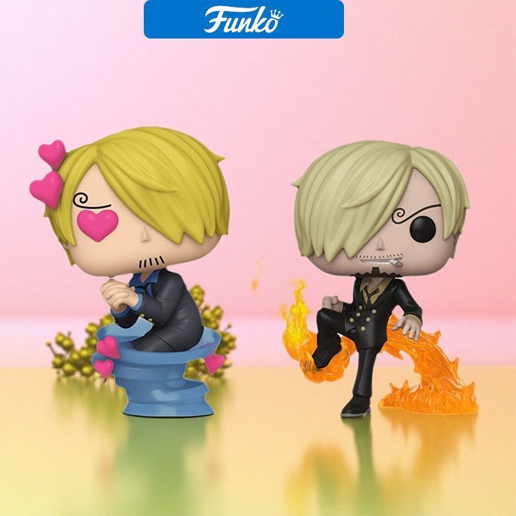 Funko POP One Piece Sanji Fifth Gear Luffy Sauron Big Bear One Piece รูปคริสต์มาสปีใหม่ตุ๊กตา yy3.11