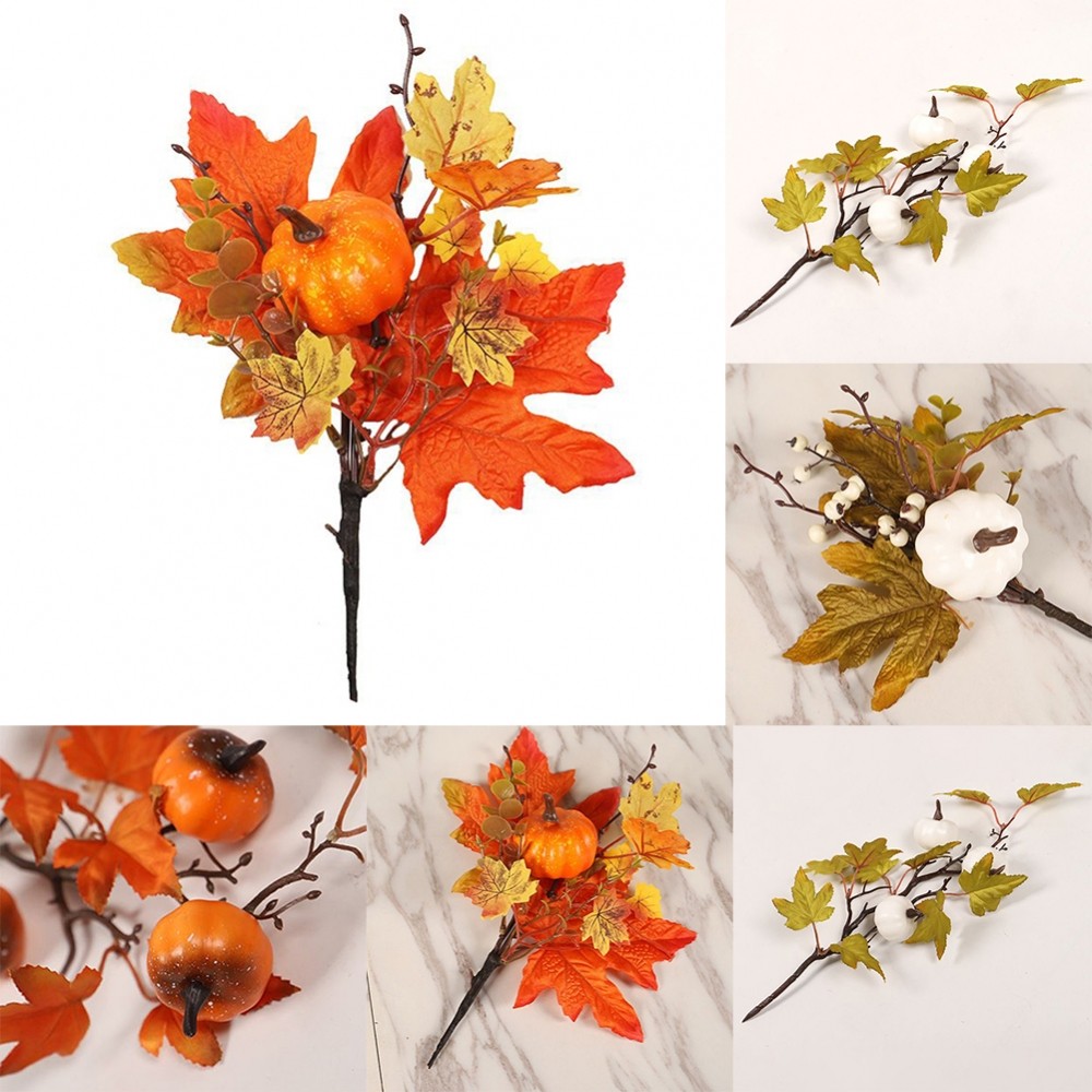 Maple Leaves สาขาคุณภาพสูงใบสาขา Maple Garden Decor Home Décor