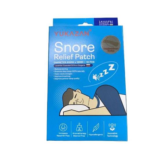 YUKAZAN SNORE RELIEF PATCH 10S (EXP 02/2028)