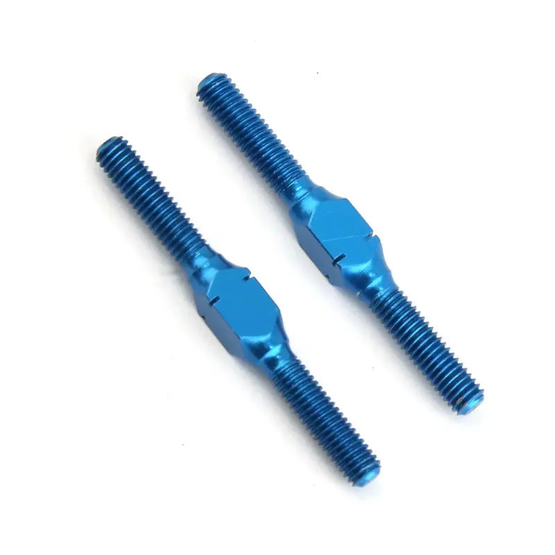 โลหะ 3x32mm Turnbuckle Shaft Link Rod 54249 W107 สําหรับ Tamiya XV01 XV02 TT02S M06 TB05 TA06 PRO RC