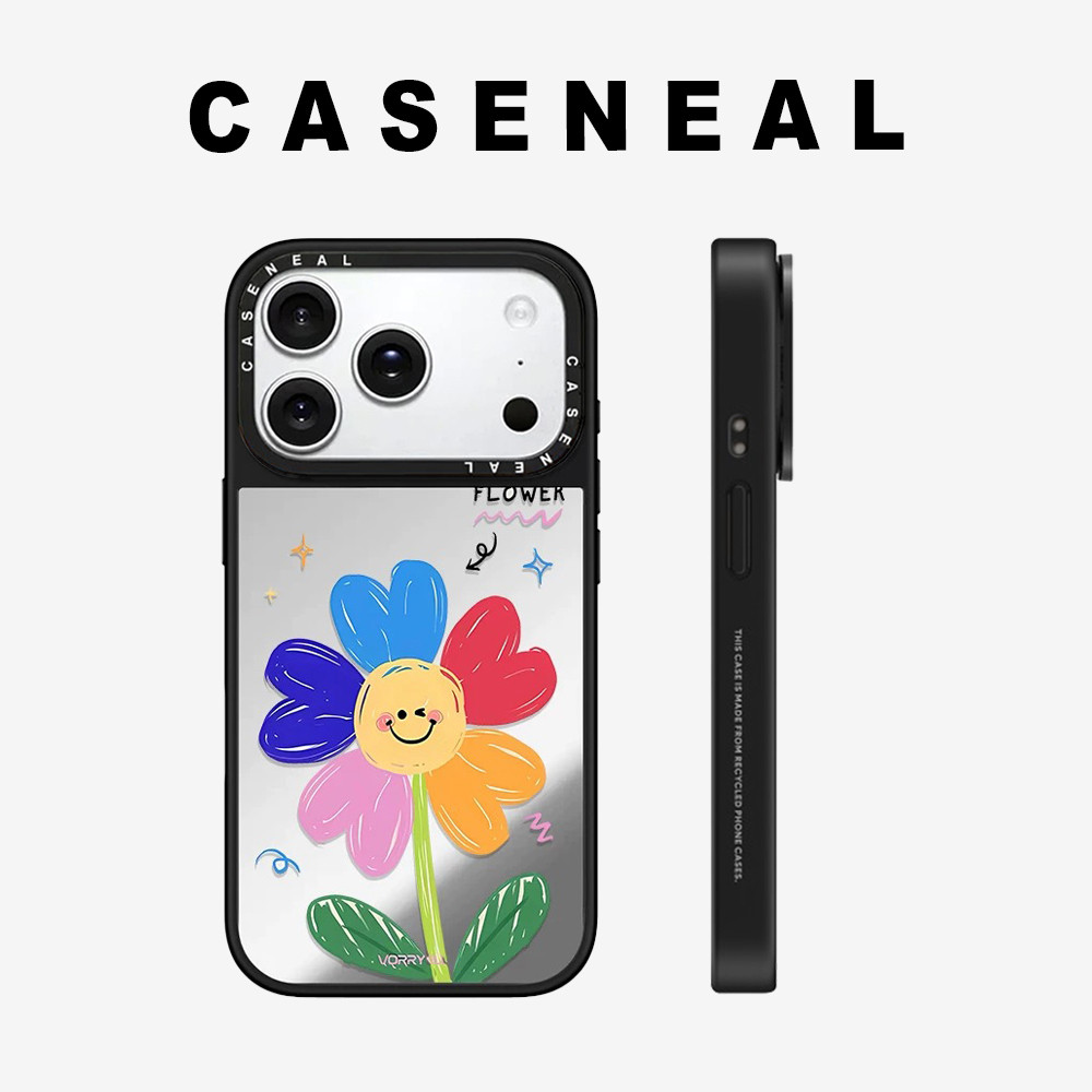 Drop proof CASENEAL เคสโทรศัพท์สําหรับ iPhone 17ProMax 17pro 17 16promax 16pro 16 15promax 15 14promax 13 13promax เคสแข็งน่ารักดอกทานตะวัน 12promax กรณี iPhone 11 กรณีคุณภาพสูง