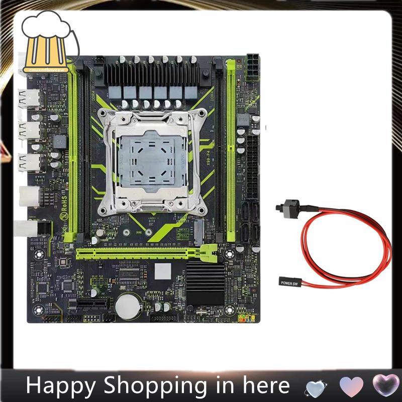 X99 DDR4 เมนบอร์ด LGA2011 X99 P4 H55 ชิปเซ็ต Gigabit Ethernet X99 เมนบอร์ดเดสก์ท็อป M.2 NVME/NGFF ช่