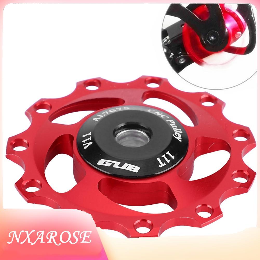 Nxarose น้ำหนักเบา 11T VTTO VTTOBIOKDERAILLEUR POULLEUR เพื่อการกลิ้งที่ราบรื่นเข้ากันได้กับ Deraill