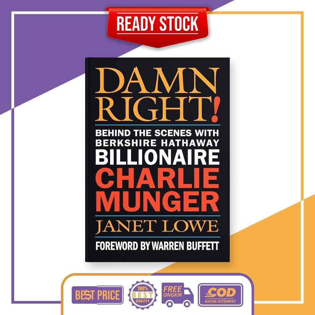 (อังกฤษ) Damn Right โดย Janet Lowe