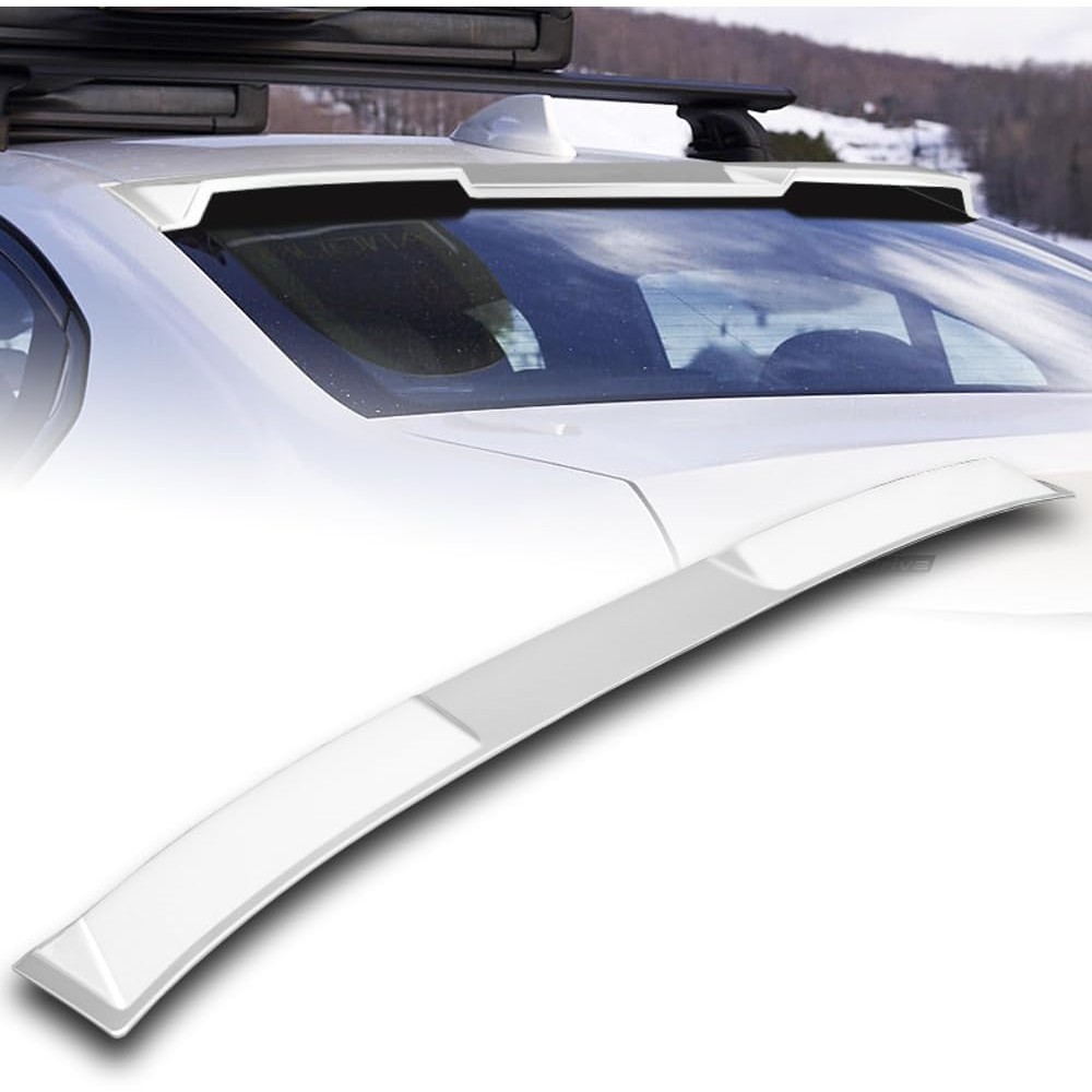 Q1-TECH, สปอยเลอร์หลังคาหน้าต่างด้านหลังเข้ากันได้กับ BMW 3-Series G20 / G80 / M3 320i 330e 330i M34