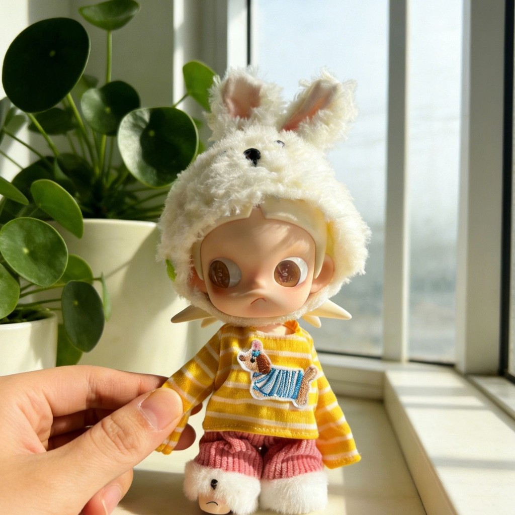 หูกระต่าย Zsiga Zsiga Zsiga 1/8 Picnic Rabbit ชุดสามชิ้นใหม่น่ารักการ์ตูนน้องสาว Gazi เปลี่ยนแพ็ค
