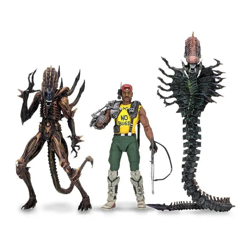 QunNECA 13th Wave Alien Alienai Kenner Kenner อัศวินโมเดลเคลื่อนย้ายได้