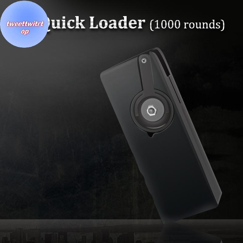 อุปกรณ์ DOUSUN ใหม่มือดําเนินการ Speed Loader Paintball M4 Qui Loader นิตยสารกระเป๋าอุปกรณ์เสริม TH