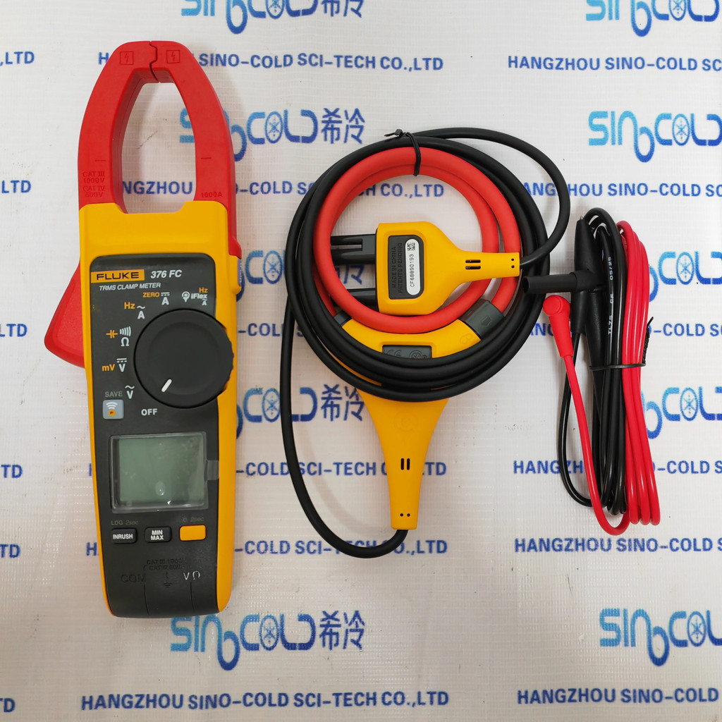 376 FC True-RMS แคลมป์มิเตอร์ไร้สายพร้อม IFlex AC DC CAT III 1000 V CAT IV 600 V