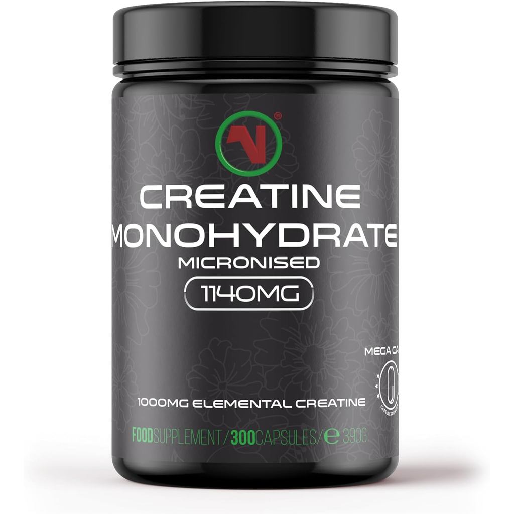Creatine Monohydrate Mega Capsules – Pre Workout & Post Workout อาหารเสริมสําหรับประสิทธิภาพกล้ามเนื