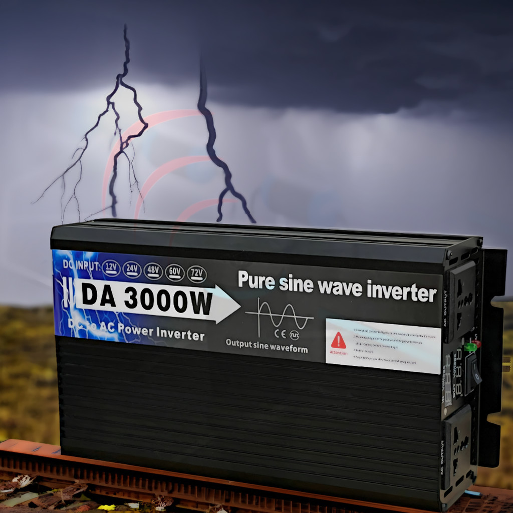 แปลงไฟรถเป็นไฟบ้าน 3500W/5000W ทันใจ ไม่ต้องง้อปลั๊กไฟนอกบ้าน