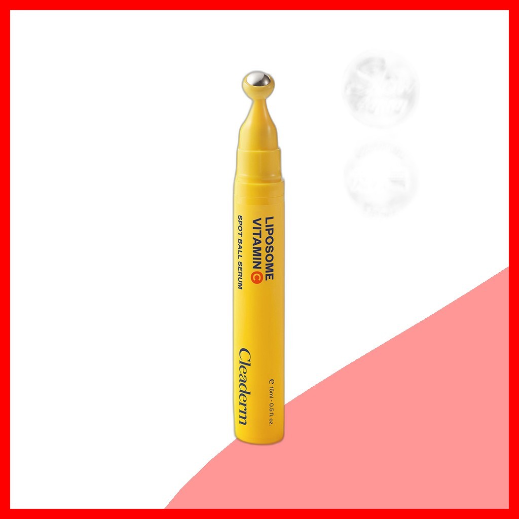 [daiso] Cleaderm Liposome Vitamin C Spot Ball Serum, 15ml, 1pc / Korean Spot Serum / Vitamin C Boost