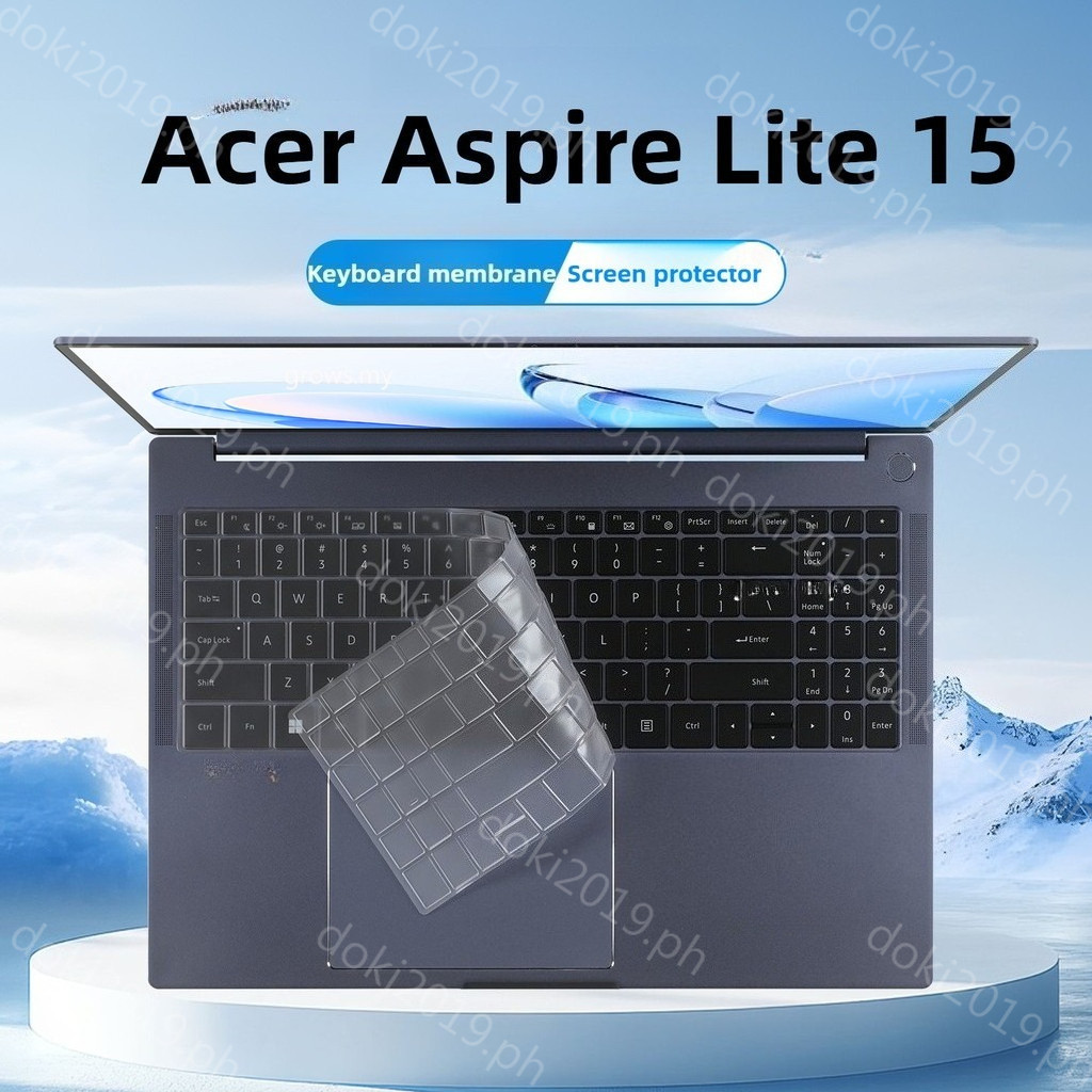 แป้นพิมพ์ฟิล์มสําหรับ Acer Aspire Lite 15 AL15-41P-R16X AL15-41P-R51N AL15-72P-59YM 15.6 "ซิลิโคนแล็