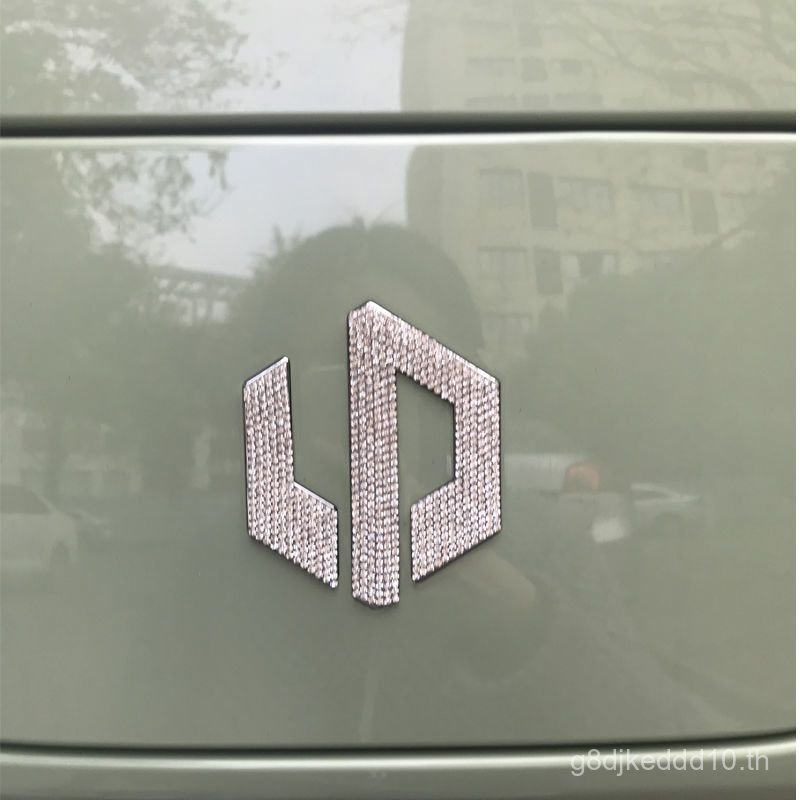 เหมาะสําหรับ Zero Sports Car T03 Diamond Car Logo พวงมาลัยตกแต่งการปรับเปลี่ยนภายในตกแต่งรถสติ๊กเกอร