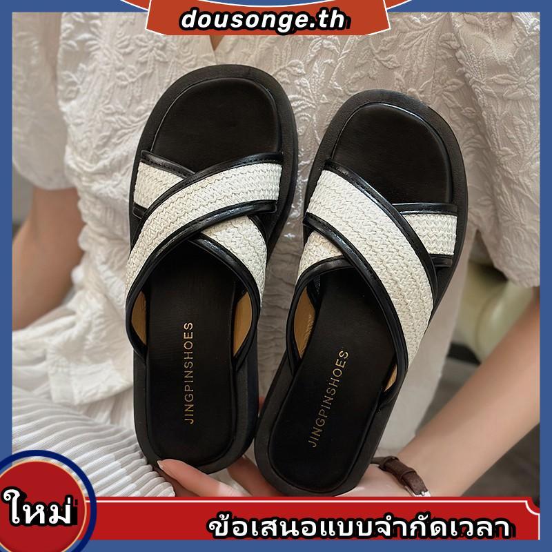 Wayve Ladies Sandal Casual Comfort Sandal Slipper Women Shoes Kasut Perempaun Sandal Wanita - W01
