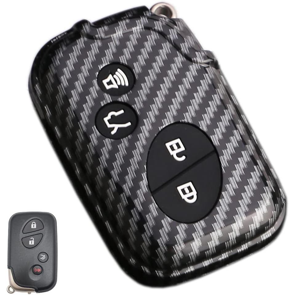 ABS คาร์บอน Fibre Protector Key Fob สําหรับ Lexus ES350 GS300 GS350 GS430 GS450h ISC IS250 IS350 LS4