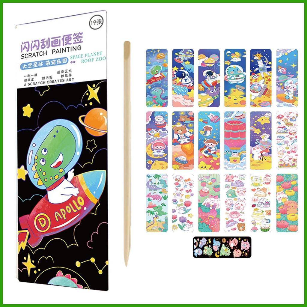 Scratch off Art Paper Art Craft Kit Scratch off Art Crafts Notes Scratch off Paper Sheets Funny Crea
