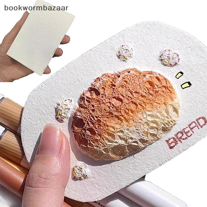 [BOK] Magic Puffy Paint, 3D Drawing Magic Canvas Sponge, Puffy Popcorn Drawing Texture Painting Kit 