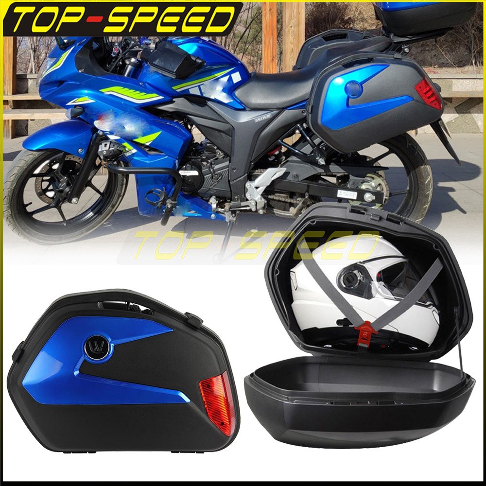 O-สําหรับ Yamaha BMW Street Touring Sport YZF R1 R6 R3 MT-09 MT03 MT 07 XSR900 FJ ด้านข้างกล่องหางกร