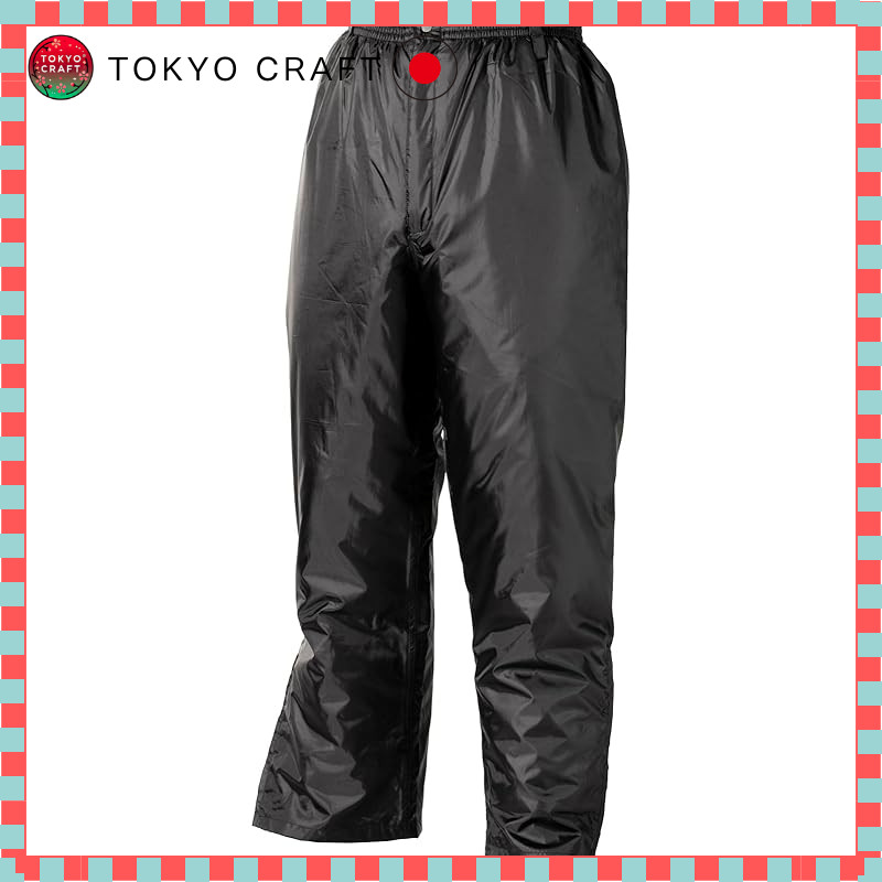 [Makku] Waterproof and Insulated Rain Pants with 10,000mm Water Pressure Resistance - Black (Availab