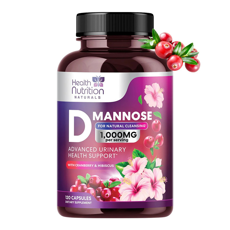 อาหารเสริมสารสกัดจาก D-Mannose และแครนเบอร์รี่: ปกป้อง Tract ปัสสาวะและกระเพาะปัสสาวะ