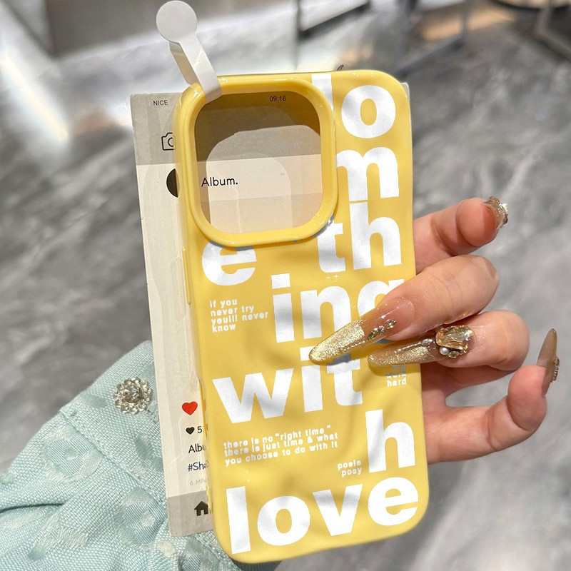 จัดส่งทันที เคสสำหรับไอโฟน17 ลายหนังสือ ความรัก เคสนิ่มครอบอุกกาบาต For IPhone17 16 11 12 13ProMAX 14 15PLUS XR XS 6/7/8