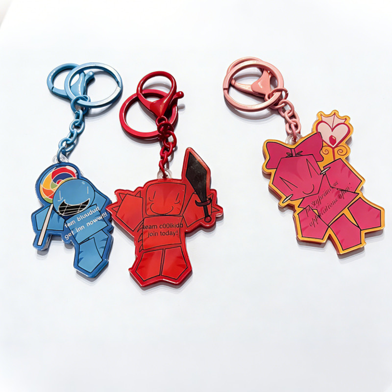 Forsaken C00lkidd Bluudude Pr3typrincess พวงกุญแจอะคริลิค เกมการ์ตูนน่ารัก จี้ตัวละคร