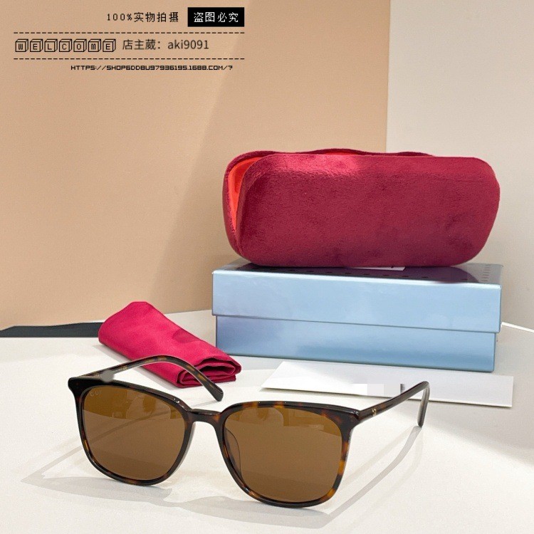 แว่นกันแดดกรอบสี่เหลี่ยม GG123 สไตล์แฟชั่นอินเทรนด์