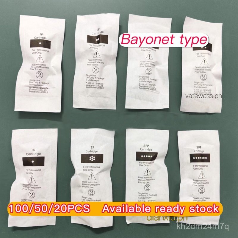 【Available】100Pcs 50pcs 20pcs Wireless Tattoo Machine Pen Cartridge Replacement Sterilized 1P/3P/5RS