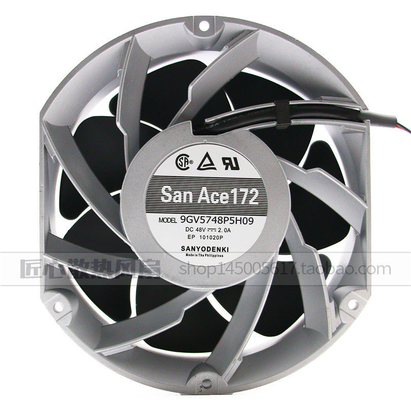 [หม้อน้ําขายร้อน] พัดลม Sanyo 9GV5748P5H03/09 48V 2.0 ASUN 501-0573 SPARC M5000