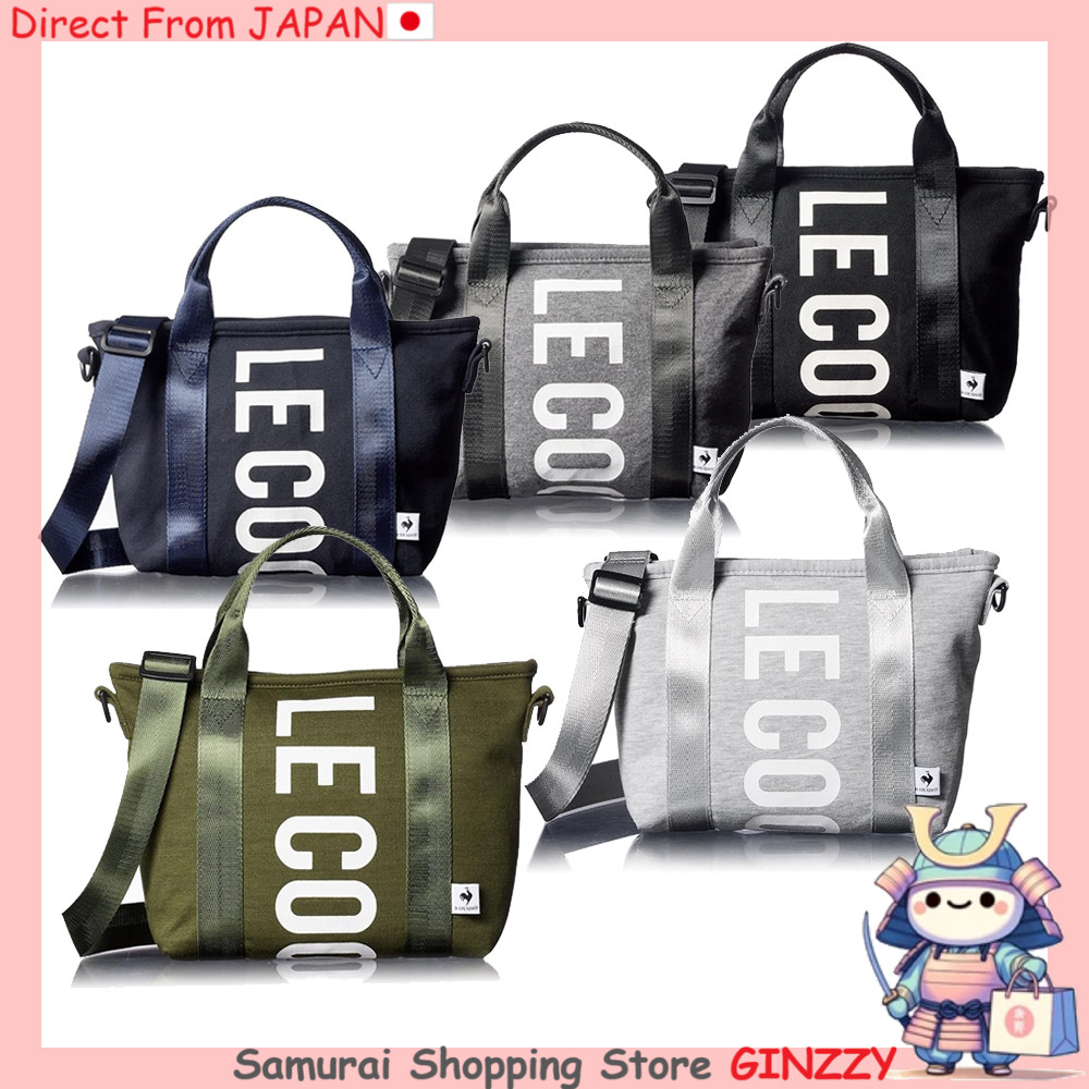le coq sportif โลโก้พิมพ์ Rochelle 2WAY กระเป๋าสะพาย Tote Bag Japan
