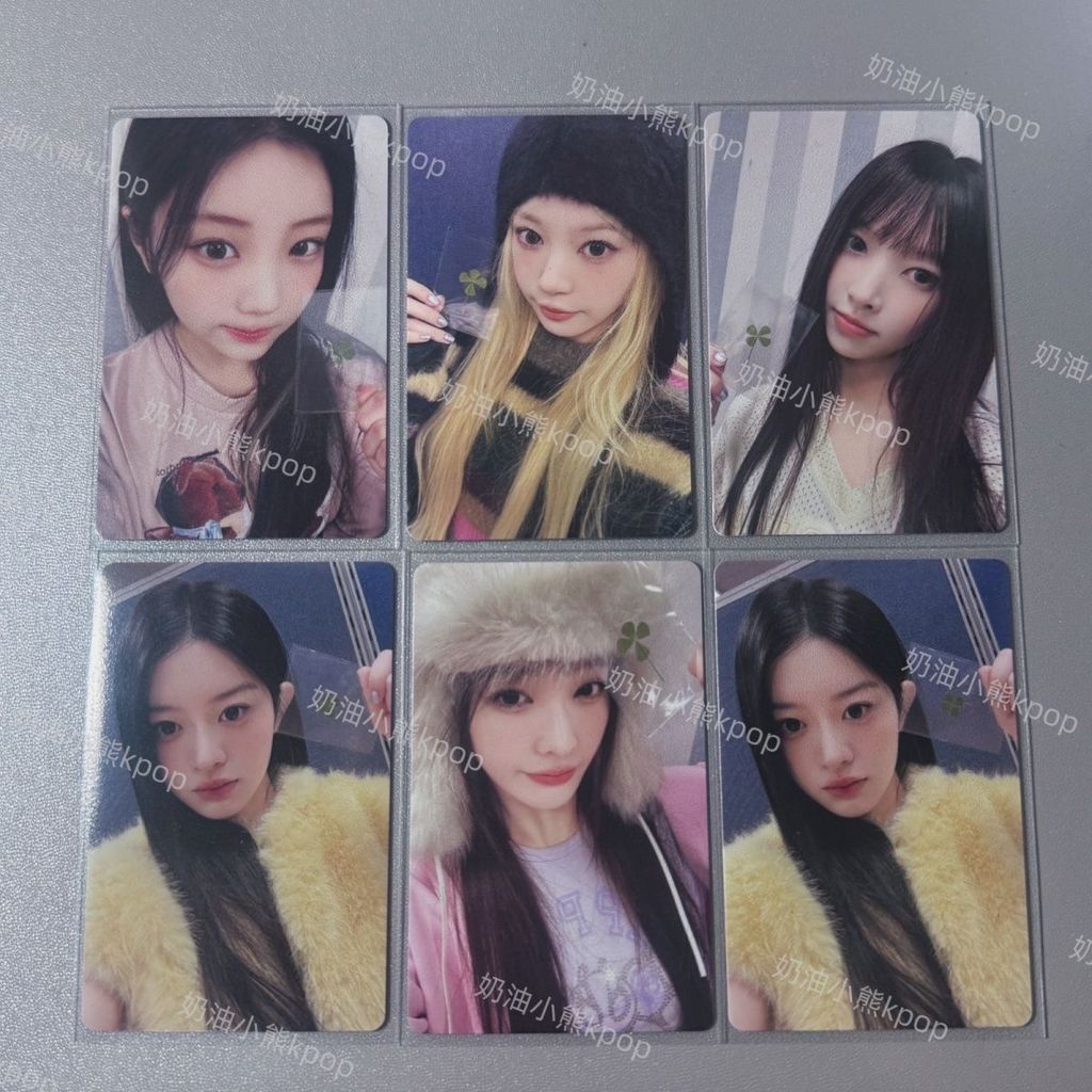พร้อมส่ง illit Gift yzy Clover Lucky Card mini4 การ์ดรูปถ่ายของขวัญพิเศษ