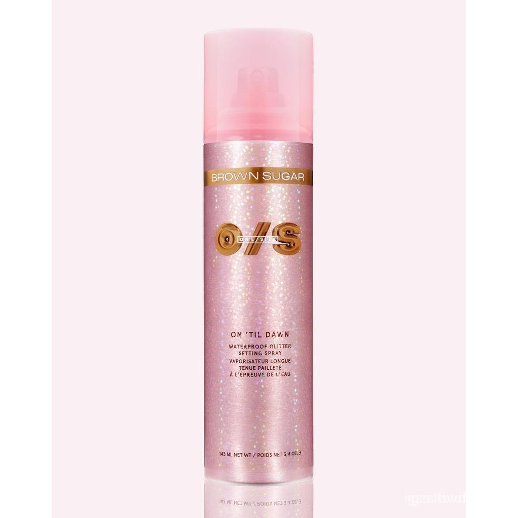 On ‘Til Dawn Waterproof Glitter Setting Spray In Brown Sugar