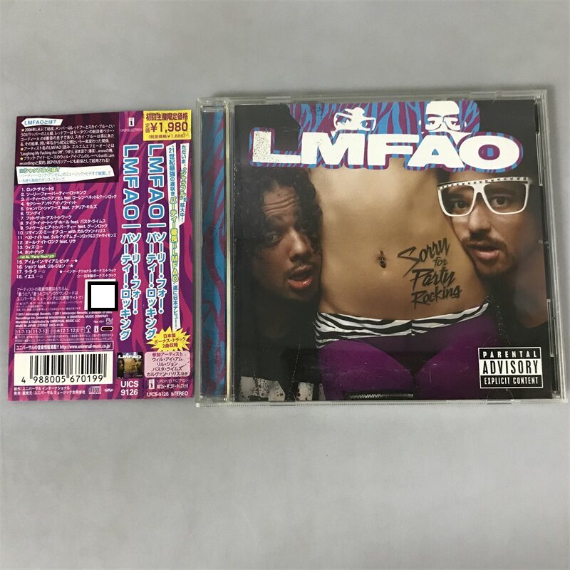 (ฉบับญี่ปุ่น ) 电子LMFAO – ขออภัยสําหรับงานปาร์ตี้โยกซีดีจิง