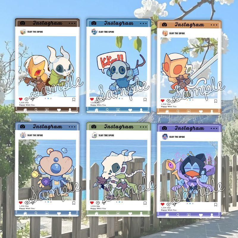 Slay The Spire KeyChain การ์ดโปร่งใส Key Chain ผู้หญิง The-ข้อบกพร่องอะคริลิค Key แหวน The-Silent จี
