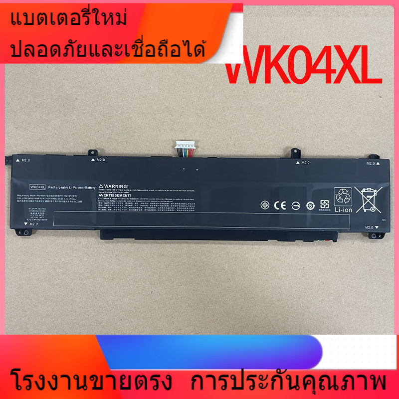 โปรโมชั่นสำหรับ HP Lightshadow Genie 7 8 Victus Pro TPN-Q263 / Q264 WK04XL แบตเตอรี่ใหม่