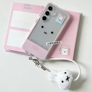 เหมาะสําหรับSamsung S26ultraเคสโทรศัพท์สไตล์ใหม่S25edgeป้องกันกรณีS24plus SuperดูดีS23uกันกระแทกนุ่มกรณีS25uน่ารักXiaomi 17Promaxพร้อมLanyard 17pro s22