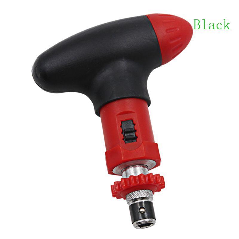 คู่มือสีดําสําหรับไขควงวงล้อ T Type Quick Bolt Driver Batch 6 35 มม. หมุนสําหรับ