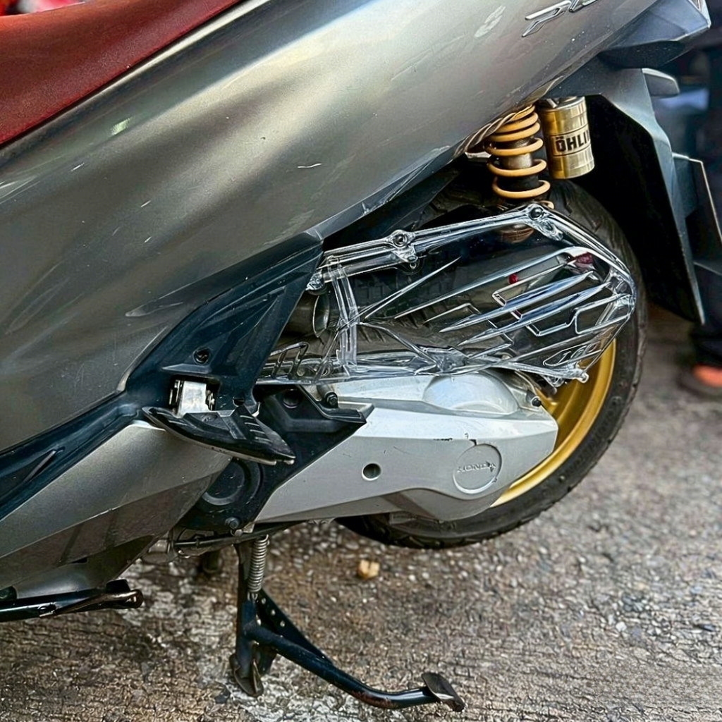 COD ฝาครอบหม้อกรองอากาศ PCX160 CLICK160 ADV160 แต่งสวย มีใส / สโม๊ค ให้เลือก ราคา ถูกที่สุด ดีลบีเคเค แกลเลอรีภาพที่ 7