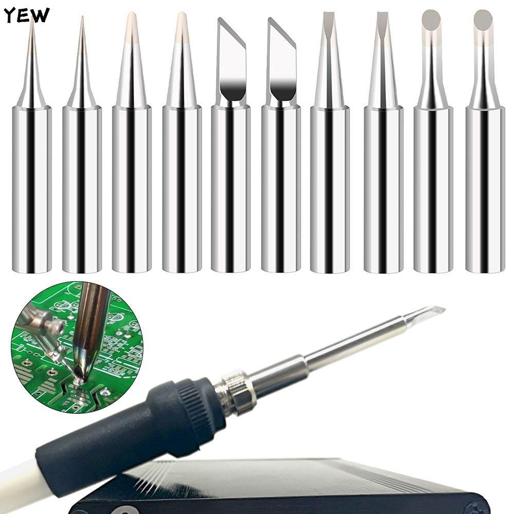 YEW 10pcs หัวแร้งหัวความร้อนภายใน 60W อุปกรณ์เชื่อมสําหรับ 936 853D 8786D Rework Station