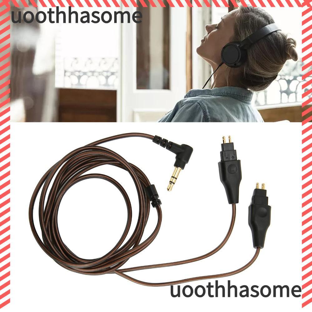 UOOTHASOME สายหูฟัง, Low Loss OFC 3.5 มม.ปลั๊กหูฟังสายสัญญาณเสียง, 3.9ft หูฟังแบบยืดหยุ่นอัพเกรดสําห