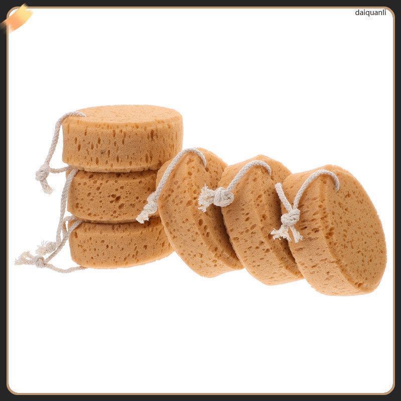 Body Exfoliator Bath Back Scrubber Exfoliating Wash Cloth Super Soft Sponge Women Shower daquanli