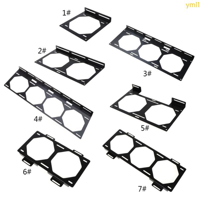 Yml1 Fan Bracket Water Cooling Fan Holder คอมพิวเตอร์ภายนอกสําหรับเคสฮีทซิงค์ Gadget
