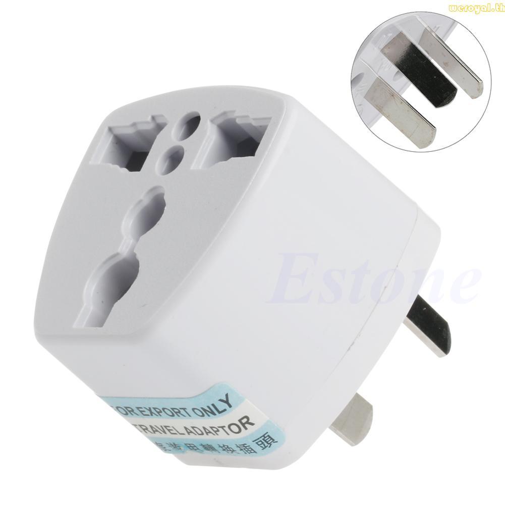 Weroyal UK US EU Universal to AU Australia Plug AC Power Adapter Travel Converter