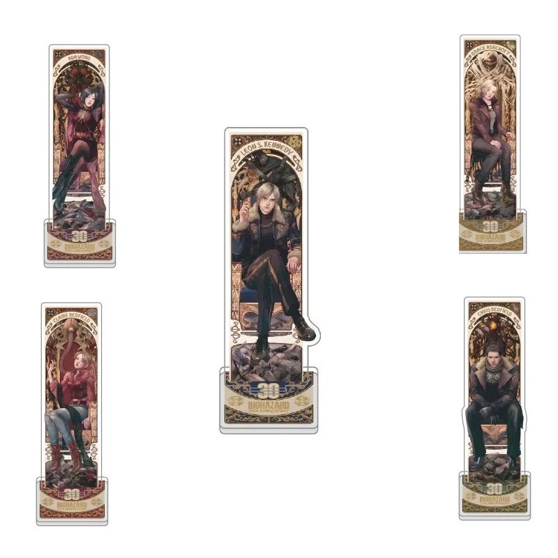Standee Resident Evil 4 RE4 อะคริลิค Mica รุ่น Leon Kennedy Ada Wong Chris Redfield Bioอันตรายตกแต่งโต๊ะ