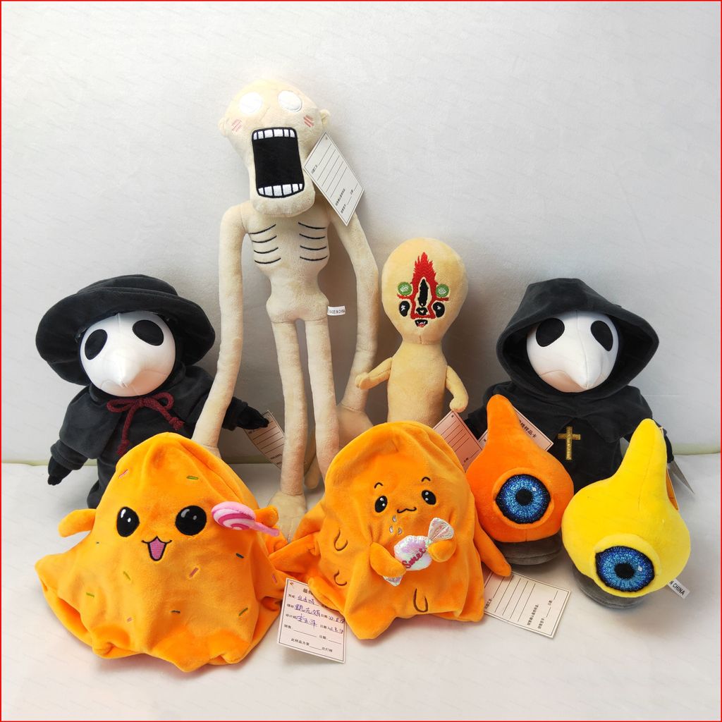 DC1 SCP Foundation ของเล่นตุ๊กตา SCP-173 SCP-131 SCP-999 SCP-096 ตุ๊กตาตุ๊กตา Plague Doctor ปาร์ตี้ฮ