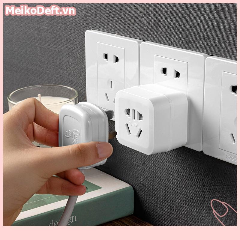 MeikoDeft ปลั๊กอะแดปเตอร์ US มาตรฐาน 10A ถึง 16A Travel AC Power Charger อะแดปเตอร์แปลง VN