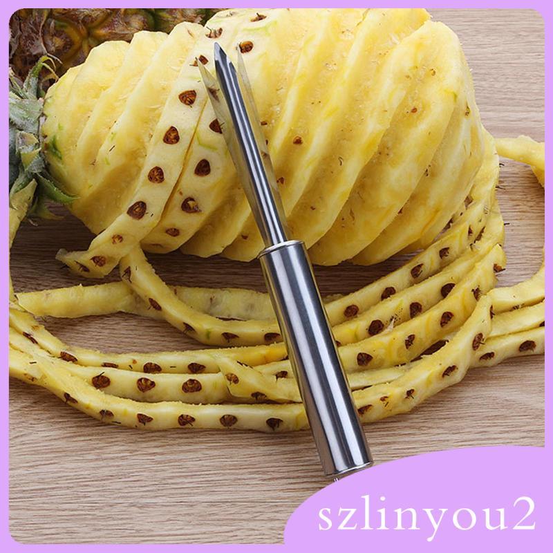[szlinyou2] Pineapple Eye Peeler เครื่องตัดสับปะรดสําหรับร้านผลไม้ซูเปอร์มาร์เก็ตร้านอาหาร