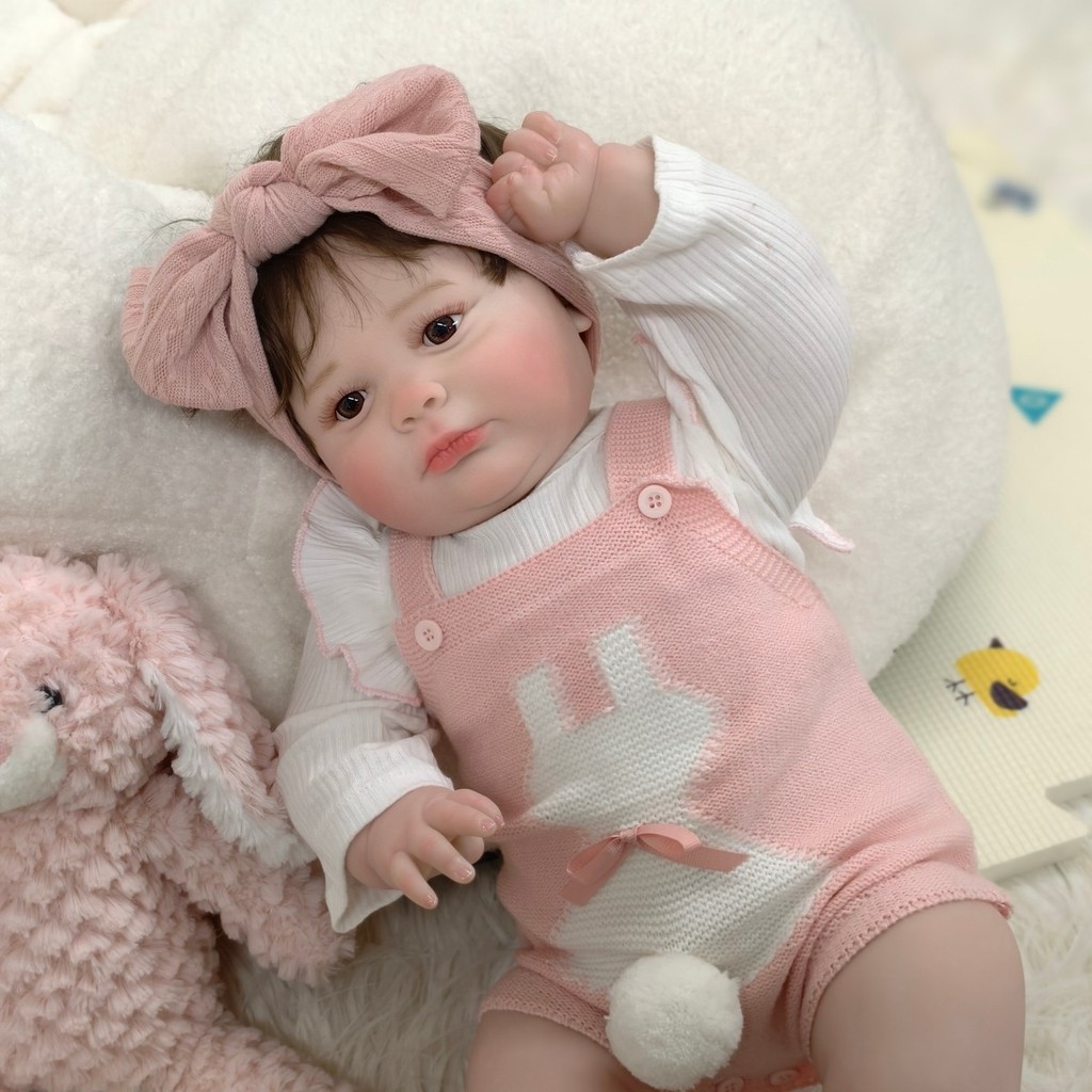 ตุ๊กตา reborn ทารกสมจริง 65 ซม. ตุ๊กตาทารกแรกเกิดไวนิลจําลอง ของขวัญเด็ก/คริสต์มาส ช่วยสอน/ตกแต่ง/ของสะสม