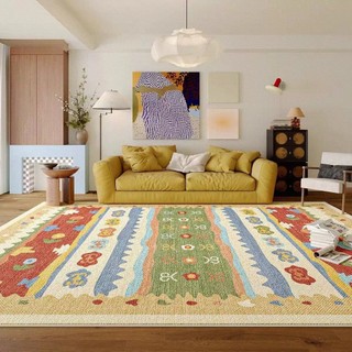 LOKAL Karpet Polyester Jumbo Macaroon UK 100×150/160x210/200×300CM Motif Eropa Aesthetic Anti Slip HIGH QUALITY COD